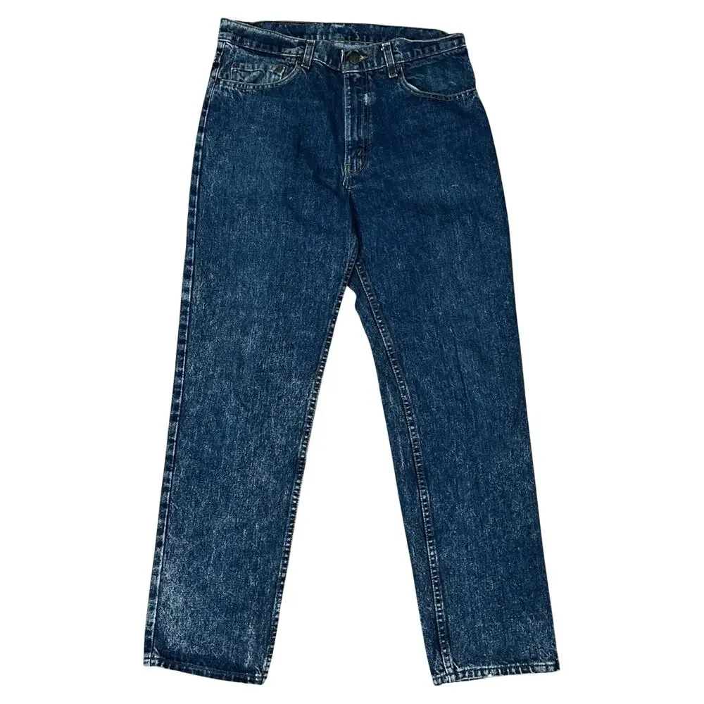 Vintage 80s‎ Levi's 506 XX Denim Jeans Mens 32x31 USA Made Cool Coloration